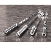Barre de musculation EZ Curl en acier inoxydable de 20 kg et 50 mm de diamètre pour la salle de sport à domicile