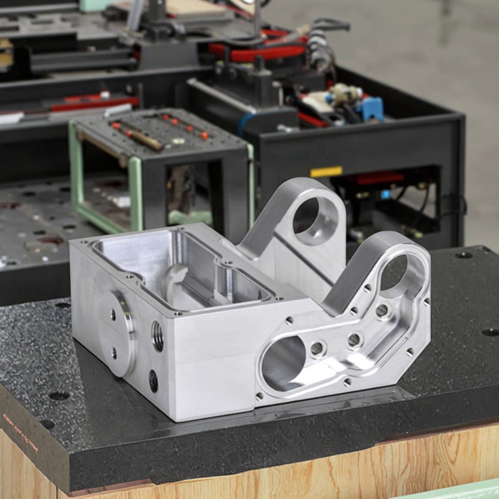 Aluminum Alloy Custom CNC Machining Precision Hardware Parts Milling for Machining Wire EDM Processed