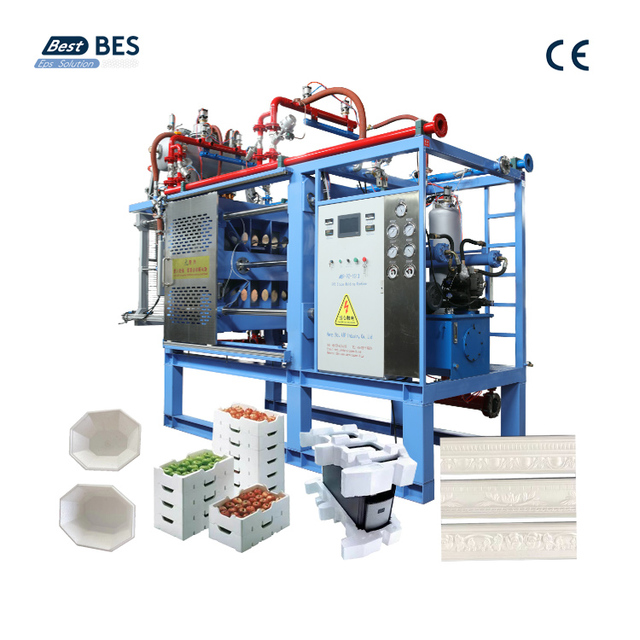 BES Performance EPS Vacuum Shape Forming Machine Parts Build ICF Brick Foam Machine