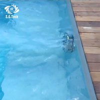 Système de jet d'eau portable contre-courant pour piscine, équipement de fitness, accessoires de piscine