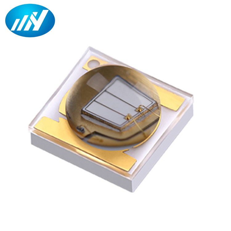 3535 Uv Led 60 Degree Taiwan 1W 3W 365nm 380nm 385nm 395nm 405nm 410nm Uv Led Chip UV Led Curing