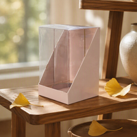 Boîte de présentation transparente en carton rigide personnalisée et conçue pour l'emballage de cadeaux Boîte cosmétique de luxe Boîte d'emballage en papier