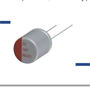 PD iletken polimer katı alüminyum elektrolitik kondansatör (düşük ESR tipi)-SMD tipi