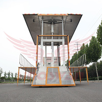 Finition antidérapante en aluminium Performance durable Scène mobile extérieure Mise en scène portable en aluminium
