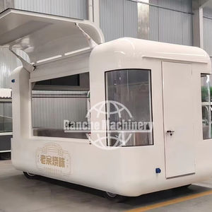 Camion de restauration rapide mobile automatique pour hot-dogs, chariot de collations, bar à crème glacée, barbecue, en acier inoxydable, pour restaurants et commerces alimentaires, avec GPS - Product Image 1