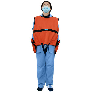 Gilet de contention pour homme, style gants orange, avec ceinture anti-agression, pour usage général, en polyester durable, protection de la taille - Product Image 3