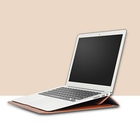 Housse étanche en cuir PU pour ordinateur portable housse de support sac de protection pour ordinateur portable cadeaux personnalisés pour Macbook Air