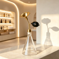 Présentoir en verre pour flacons de parfum, vente directe usine, pour huiles essentielles et échantillons de café, présentoirs pour flacons de parfum et échantillons olfactifs