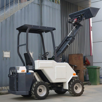 Nouvelle mini-chargeuse compacte LOVIN SKid Steer LNHY-30 4x4 avec godet télescopique, pompe principale et moteur diesel Kubota Euro5
