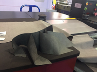 Machine à fendre le cuir JN-420, machine à fendre le cuir à couteau à bande de 520 mm pour la fabrication de ceintures en cuir, la fabrication de meubles, l'intérieur automobile, les chaussures