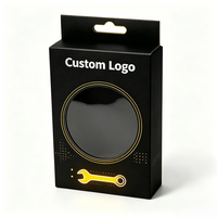Scatole in Cartone Personalizzate a Quattro Colori per Officina, Design Robusto, Finestra Trasparente, Materiali Riciclati, Goffratura