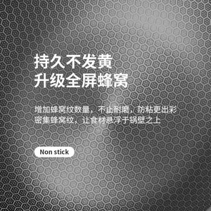 Poêle à frire en acier inoxydable, antiadhésive, ronde, à distribution uniforme de la chaleur, pour la cuisson et l'utilisation sur le réchaud - Product Image 2