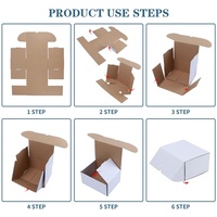 Boîte cadeau magnétique pliable avec fermeture robuste, boîte d'emballage pliable pour une utilisation quotidienne polyvalente