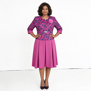 Vêtements pour femmes africaines en gros du fabricant, tailles grandes, ensembles de costumes féminins, tenues d'église pour femmes - Product Image 2