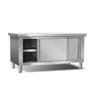 Alas de cocina de acero inoxidable 304 de alta calidad de 0,8mm de espesor, capacidad personalizable, mesa de trabajo, hoteles, restaurantes - Product Image 2