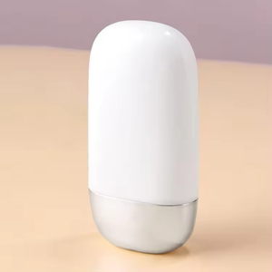 OEM ODM Round Shape 50g PE <b>Plastic</b> Cosmetic Jar Hand Cream Body Lotion Sunscreen Skin Care <b>Empty</b> <b>Bottle</b> Packaging Container - Product Image 2