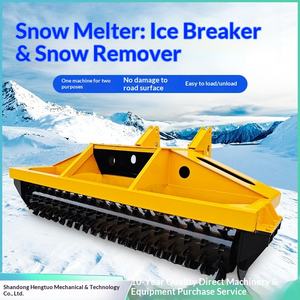 Machine à glace pilée pour voiture, déneigeuse intégrée pour l'hiver, pour la déneigement et le brisage de la glace sur les routes - Product Image 1