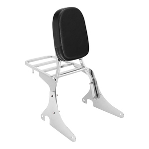 TCMT Respaldo de Motocicleta con Portaequipajes Compatible con <span class=keywords><strong>Kawasaki</strong></span> <span class=keywords><strong>Vulcan</strong></span> VN400 VN800 1995-2012 XF190306 - Product Image 2
