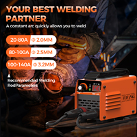 FEIFANKE Poste à souder portable MMA 2-en-1 Mini 20-140A 4.5kVA 60% d'efficacité Nouveau Moteur CC 220V Type IGBT Easy Arc Garantie 3 ans