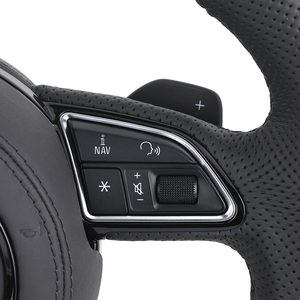 <span class=keywords><strong>Volant</strong></span> personnalisé style <span class=keywords><strong>S</strong></span> <span class=keywords><strong>Line</strong></span> en cuir semi-alcantara pour <span class=keywords><strong>Audi</strong></span> <span class=keywords><strong>A3</strong></span> A4 A5 A6 A7 C7 C8 S3 S4 S5 S6 S7 Q3 Q5 Q7 RS6 RS7 RS5 B8.5 - Product Image 4
