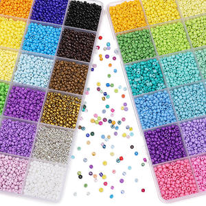 Kits de perles <span class=keywords><strong>Bracelets</strong></span> Artisanat 1300 + Pcs Mixte DIY Perles de Rocaille Charmes Fabrication de Bijoux Fournitures Éducatifs À La Mode Enfants Adultes - Product Image 4