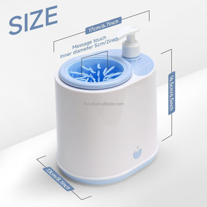 Copa Eléctrica de Silicona para Baño de Patas, Máquina Inteligente 2 en 1 para el Cuidado de Patas de Perros y Gatos, <span class=keywords><strong>Lavadora</strong></span> de Patas - Product Image 1