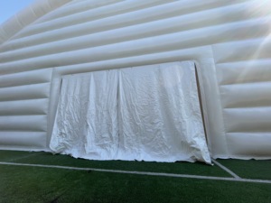 Chất lượng cao ngoài trời khổng lồ <span class=keywords><strong>Inflatable</strong></span> cắm trại lều bên đám cưới đường hầm lều - Product Image 3