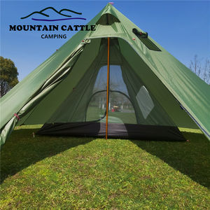 MCETO Tente intérieure en maille pyramidale ultralégère pour l'extérieur <span class=keywords><strong>Moustiquaire</strong></span> pyramidale pour TX400PRO Tente <span class=keywords><strong>Tipi</strong></span> Équipement de camping pour sac à dos - Product Image 4