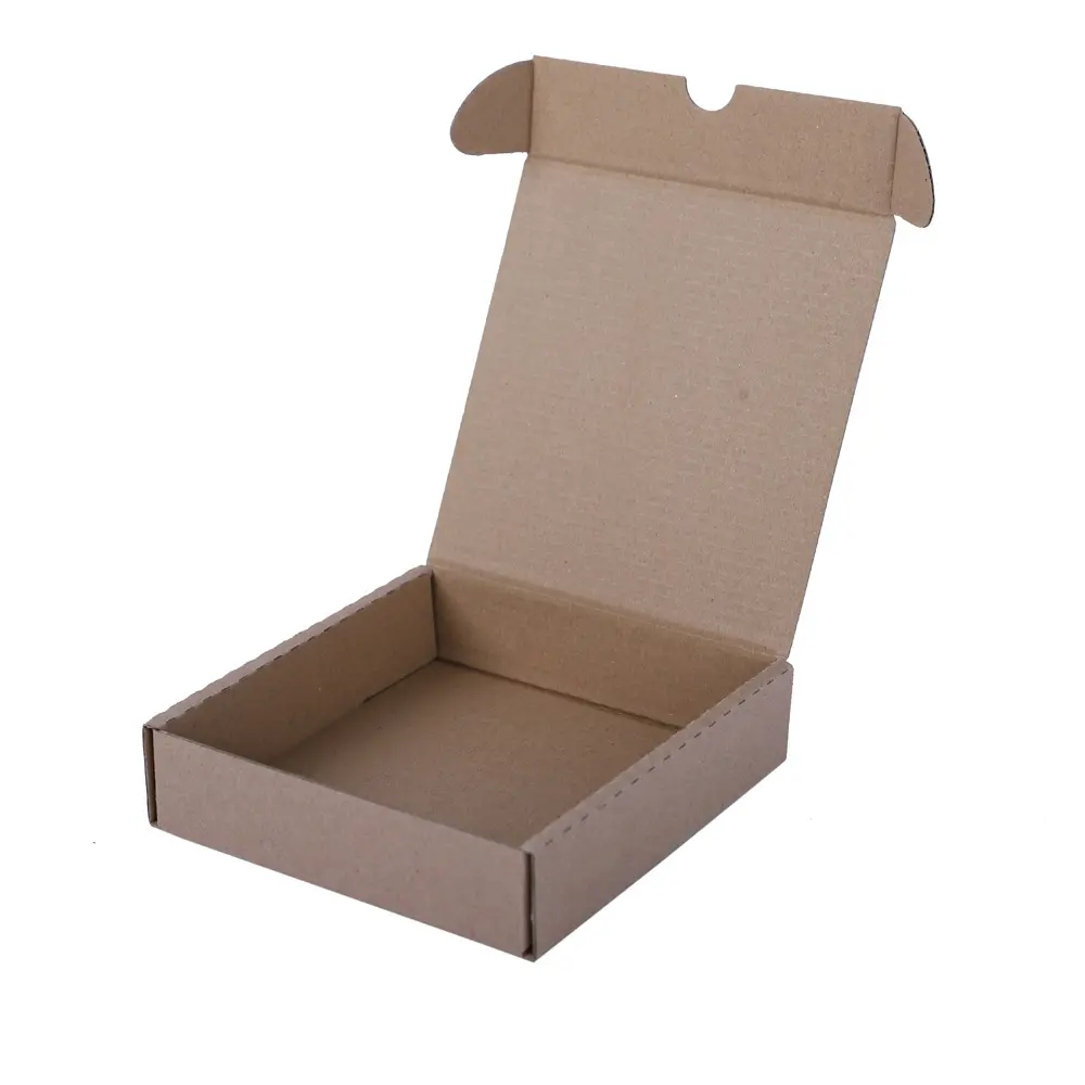 Caixa de embalagem de papel Kraft marrom personalizada Guangdong para pequenas empresas Caixa de embalagem de celular