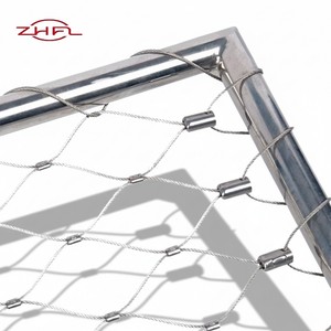 Flexible Hand Woven SS304 SS316 7x7 7x19 Zoo Enclosure Animal Cages Aviary <b>Netting</b> High Strength Durable Stainless Steel Rope M - Product Image 4
