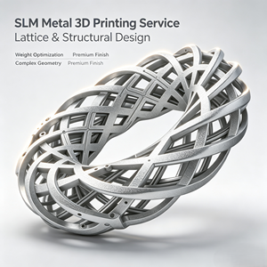 Service d'impression 3D métallique haute précision sur mesure en acier inoxydable, titane, aluminium – Fabrication additive pour la décoration artistique - Product Image 1