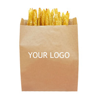 Fournisseur chinois de sacs en papier kraft brun recyclables personnalisés pour aliments, avec impression flexo pour emballages de pizzas et de champagne