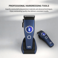 Tondeuses à cheveux professionnelles sans fil, machine à aiguiser les lames de coupe, tondeuse électrique dorée à batterie en acier inoxydable