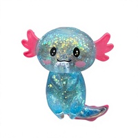 Jouet Squishy Axolotl en Maltose Extensible à Rebond Lent Anti-Stress Fidget Vente en Gros Cadeau