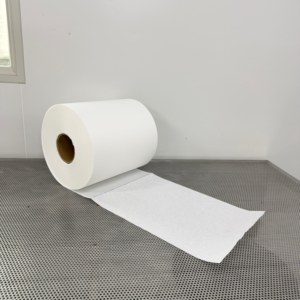 Rollos de Paños de Limpieza Blancos Resistentes, No Tejidos, Diseñados para Trabajos de Limpieza Difíciles, Fuertemente Absorbentes, Aptos para Aplicaciones Industriales - Product Image 5