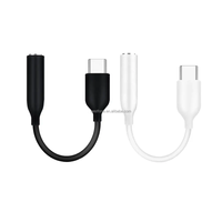 USB Typ C zu 3,5mm Klinkenadapter USB C zu 3,5mm AUX Kopfhörer Audio-Adapter für Samsung Galaxy S24 S23 S22 S21 S20 Note20