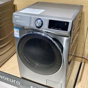 Lave-<span class=keywords><strong>linge</strong></span> frontal entièrement automatique OEM 10 kg avec fonction séchage, équipement de buanderie intelligent pour la maison, laveuse et sécheuse domestiques - Product Image 2