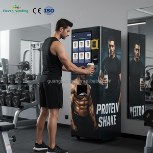 Máquina expendedora Ai 2025 Máquina Expendedora <span class=keywords><strong>de</strong></span> café personalizada con batidos <span class=keywords><strong>de</strong></span> proteínas Caliente y fría con función <span class=keywords><strong>de</strong></span> pago - Product Image 1