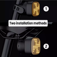 Feu arrière intelligent pour vélo Ama Zon, LED avec détection automatique de freinage, positionnement Air&Tag, pour VTT et vélo de route, lumière d'avertissement nocturne, batterie incluse