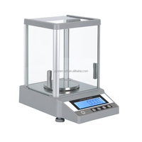 Balance analytique de laboratoire 0,001g 1mg Précision Balance numérique de laboratoire Balance analytique de laboratoire avec pare-brise Balance à bijoux RS232