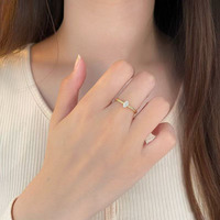 Nouvelles bagues de fiançailles minimalistes à deux griffes en diamant de laboratoire jaune 18 carats taille marquise pour femme, ensemble de bagues de mariage pour couple