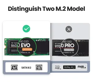 UGREEN USB C концентратор Type-C 3,1 на <span class=keywords><strong>M</strong></span>.2 B-Key HDTV 4K 60Hz 10 Гбит/с <span class=keywords><strong>M</strong></span>.2 SSD чехол USB C концентратор сплиттер - Product Image 5