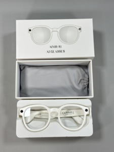 Lunettes intelligentes AI AIMB-S1, monture TR90, anti-vibration, WiFi, Bluetooth, enregistrement vidéo, 270 mAh - Product Image 5