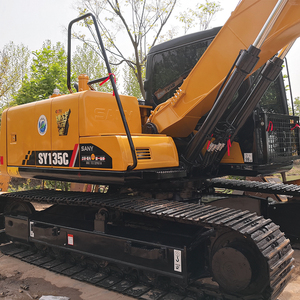 Excavatrice sur chenilles SANY SY135c de marque chinoise, 13,5 tonnes, modèle 2022, presque neuve, à vendre à Shanghai - Product Image 6