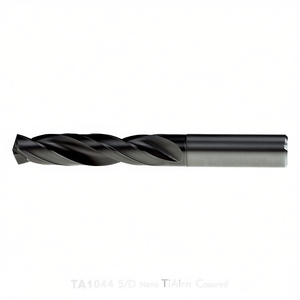 Carbide <b>Drill</b> Bit TA1044 5xD Nano TiAlN Coated For Machine Tools - Product Image 2
