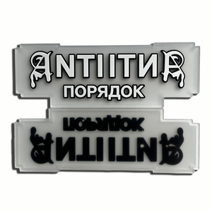 衣料品用オリジナル高周波エンボスTPUロゴパッチラベル＆3D立体感ソフト熱転写ラベル - Product Image 2