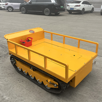 Robuste Mini-Raupenfahrwerke 0,5T 1T 2 Tonnen Gummiketten-Fahrgestell mit Maßanfertigung für Kleine Baumaschinen