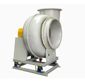 Plastic anti corrosion ventilation fans Centrifugal Exhaust Air Blower for Coating Industry boiler