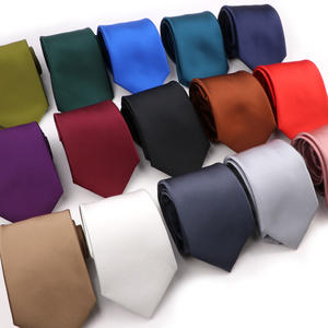 Moda <span class=keywords><strong>cravatta</strong></span> colorata da 8CM per uomo in poliestere nero rosa bianco <span class=keywords><strong>cravatta</strong></span> nuziale abiti da sposa da uomo - Product Image 6