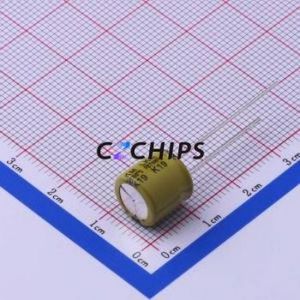 Condensador Electrolítico de Aluminio de Orificio Pasante LKME0901E471MF, Orificio Pasante, D10xL9mm 470uF 20% 25V 1.33A-100kHz - Product Image 2